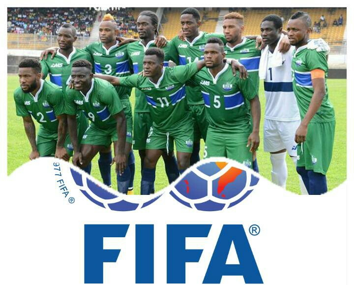 Sierra Leone surge to 90th in latest FIFA global rankings