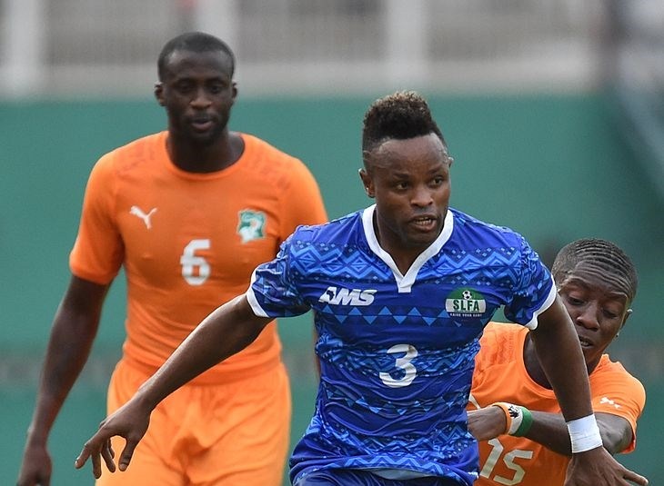 Sierra Leone’s Sheriff Suma retires from international football