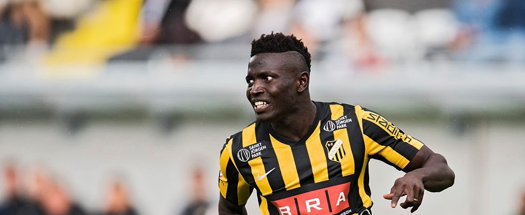 Former Orebro striker Alhassan Kamara scores first goal for BK Hacken