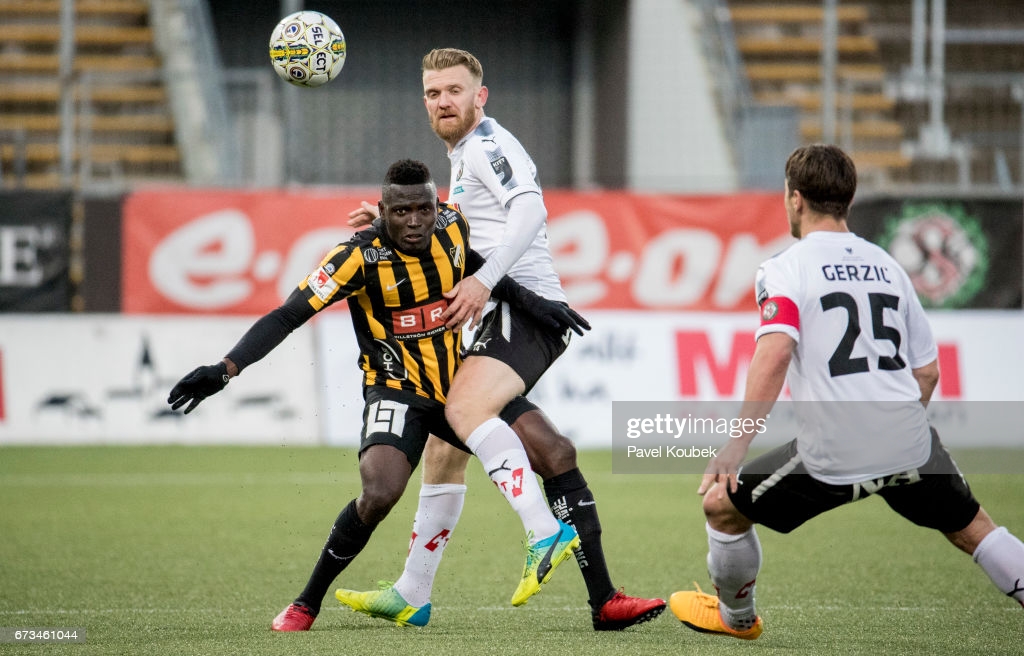 Sierra Leone striker Kamara happy with BK Häcken form