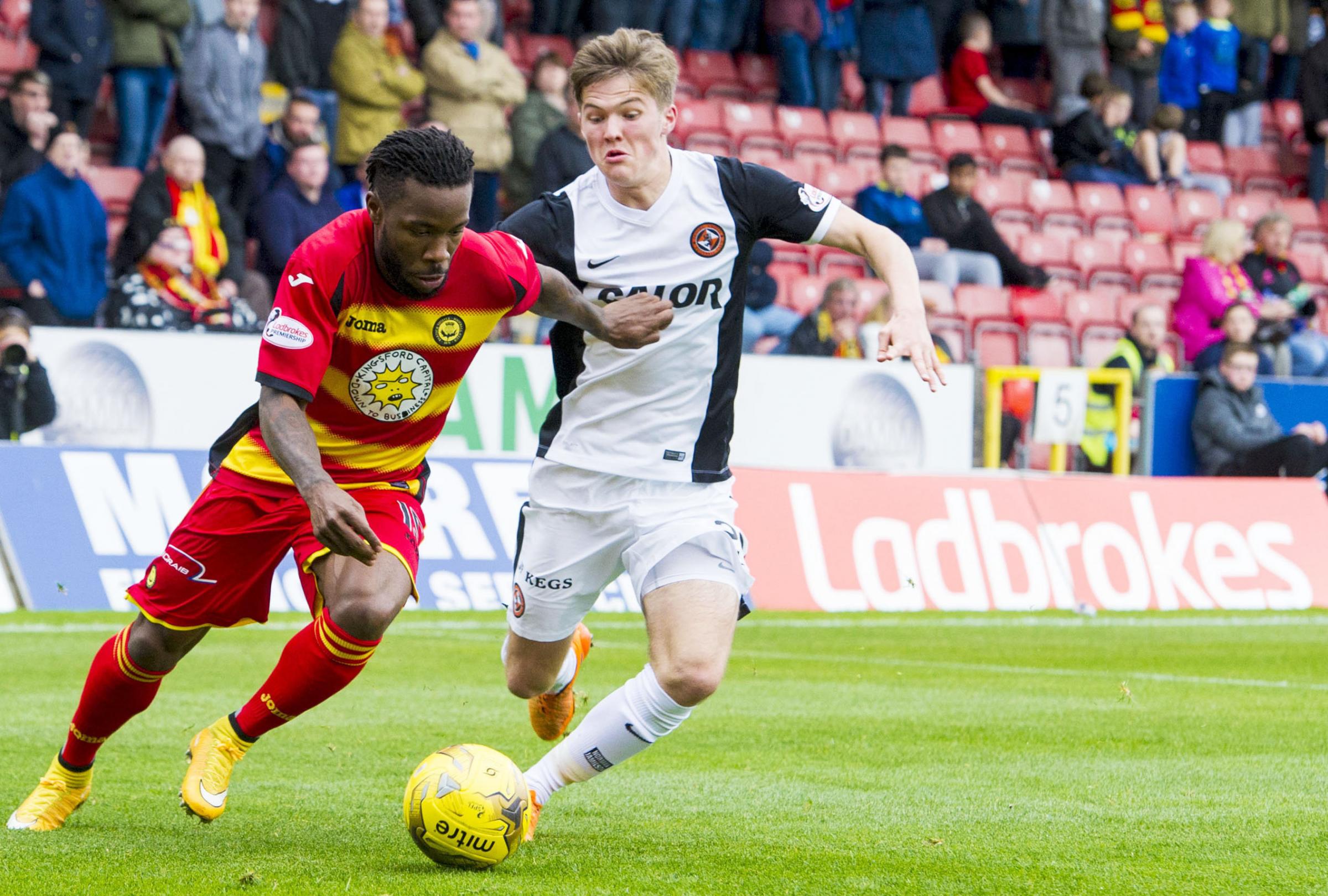 Dumbuya returns to action for Partick Thistle after injury lay-off