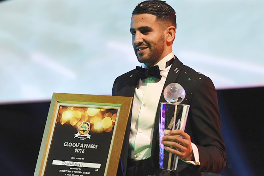 Algerian international Riyad Mahrez named CAF player of the year