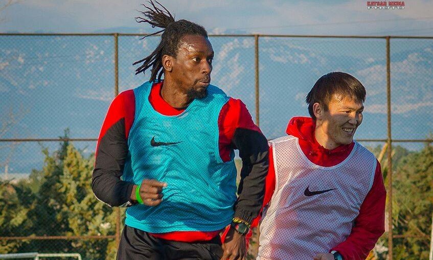 FK Kaisar midfielder John Kamara delighted to score first goal