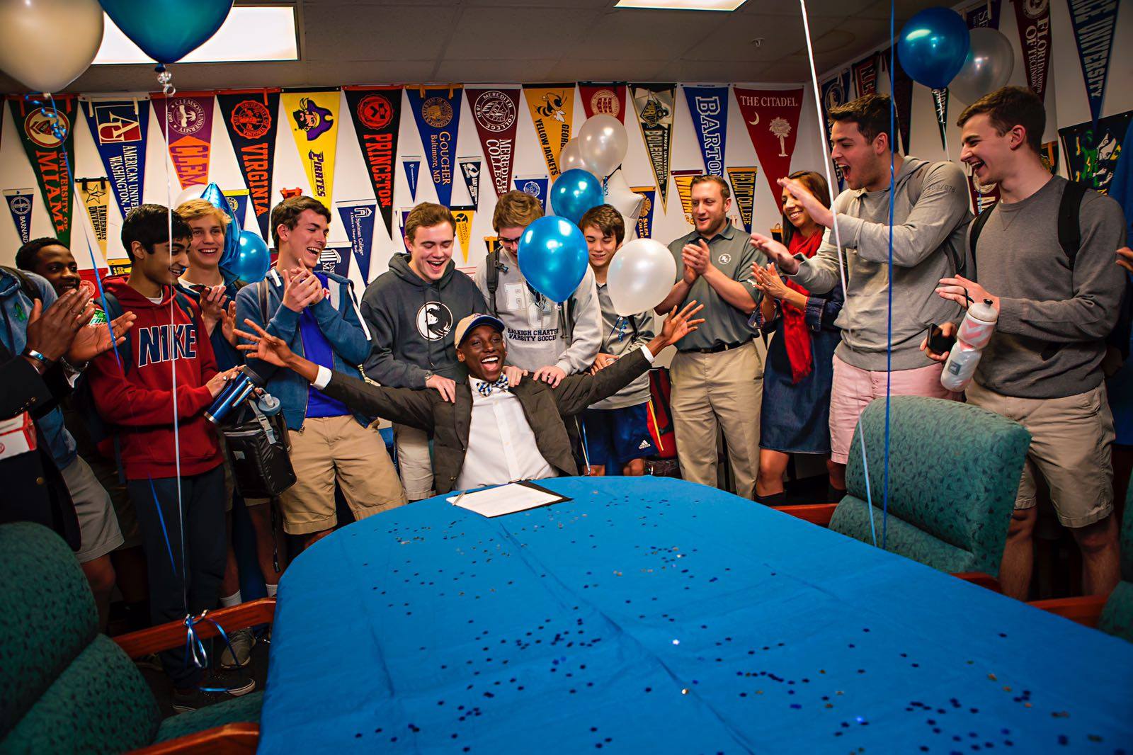 US Soccer phenomenon with Salone roots signs for University of North Carolina