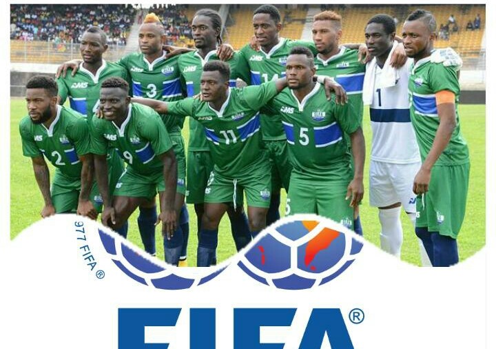 Sierra Leone remains static at 113 in latest FIFA  rankings