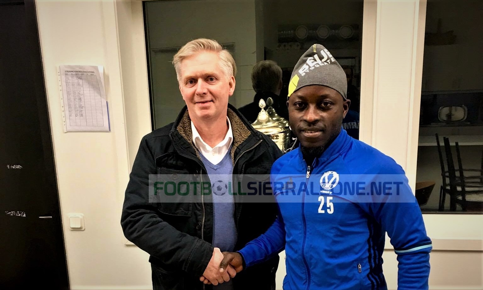 Sampha Kamara signs for Swedish side Varmdo IF