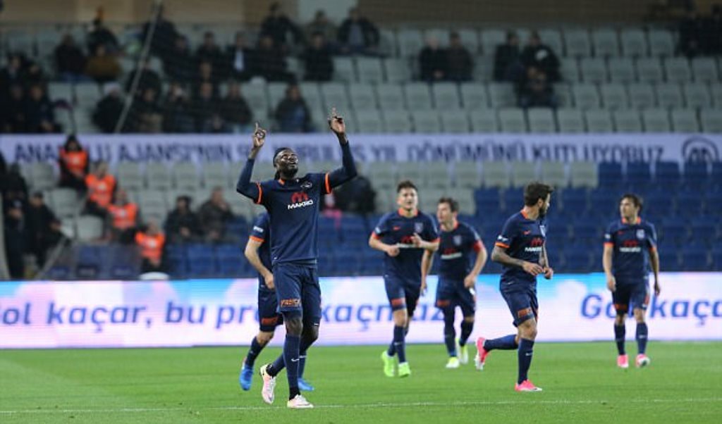 Togo striker Emmanuel Adebayor scores hat-trick in Turkey