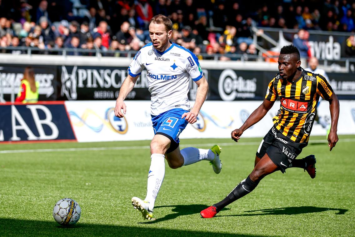 Striker Kamara on target in Häcken’s defeat at home