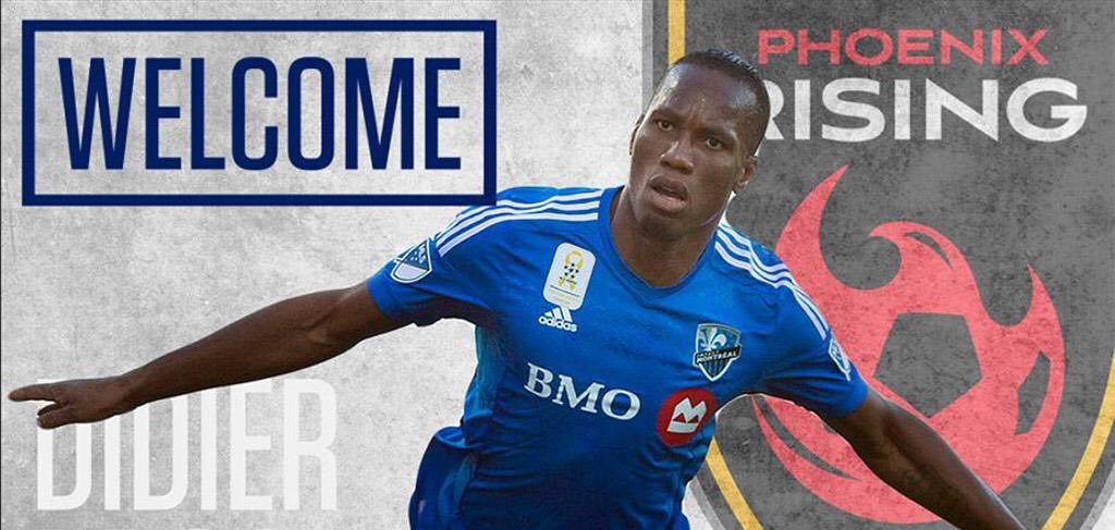 Didier Drogba joins Phoenix Rising as player and part-owner