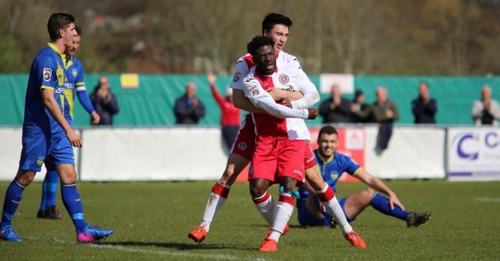 Abdulai Baggie optimistic over Poole Town’s play-off bid