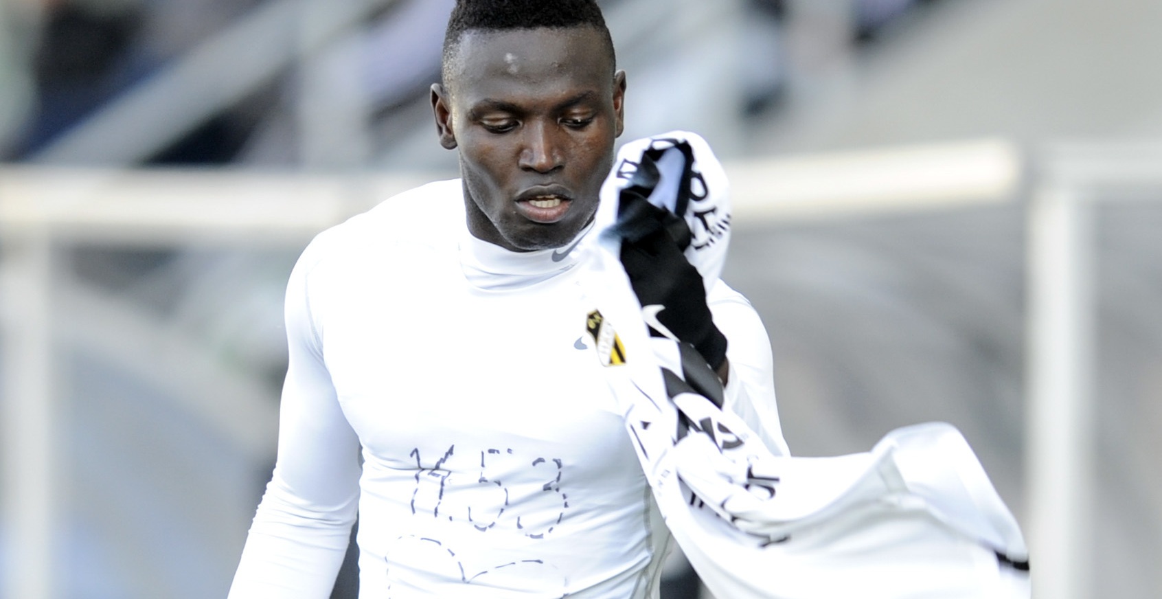 Kamara dedicates first goal to Sweden terror victims