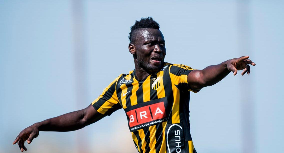 Three goals in six Swedish top flight games for Häcken’s Kamara