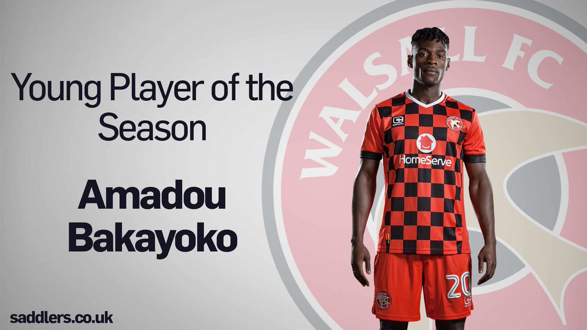 Sierra Leone-born Bakayoko scoops Walsall Young Player of the Year