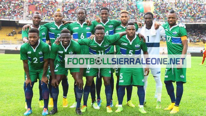 Sierra Leone 98th in latest Fifa Men’s Ranking