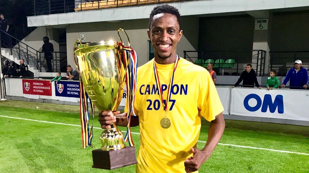 Khalifa Jabbie delighted with FC Sheriff Tiraspol domestic treble
