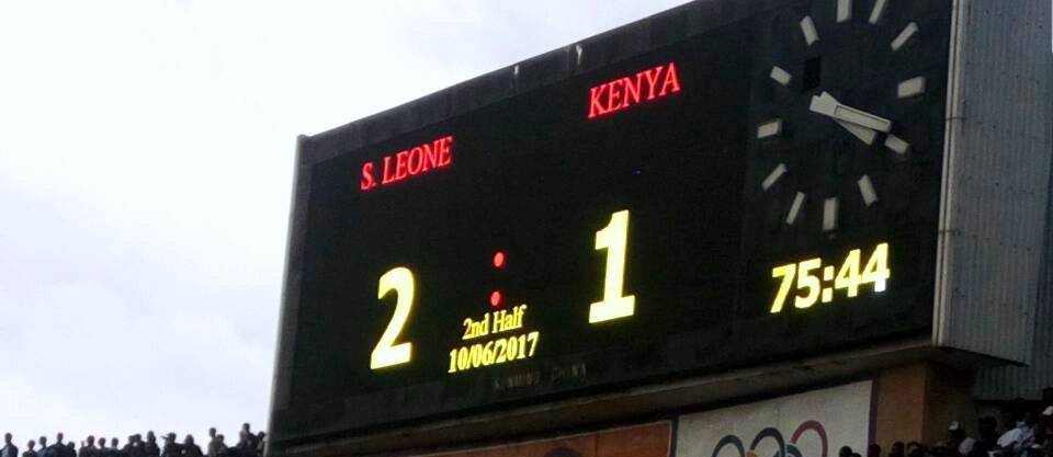 ‘Sierra Leone pitch is not good for football’… Kenya coach blast
