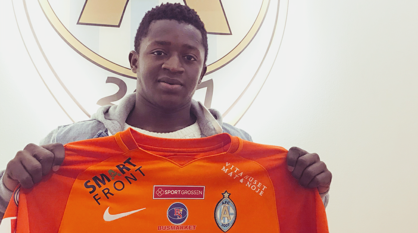 Starlet Michael Kargbo signs with Swedish side AFC Eskilstuna