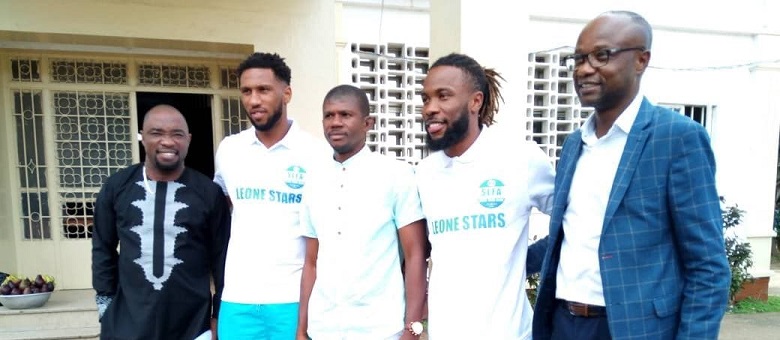 Sesay, Dumbuya boost Leone Stars camp ahead of trip to Liberia