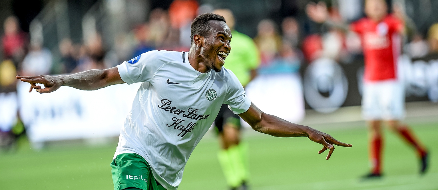 Sierra Leonean striker Christian Moses wins Viborg’s Goal of the Year
