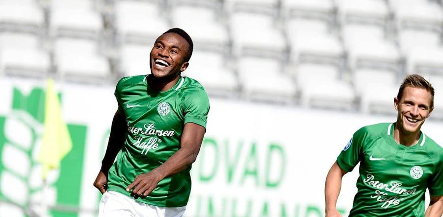 Viborg FF striker Christian Moses happy with goalscoring form