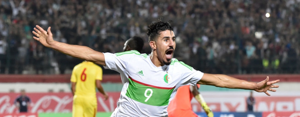Algerian striker Bounedjah extends stay at Al-Sadd until 2024