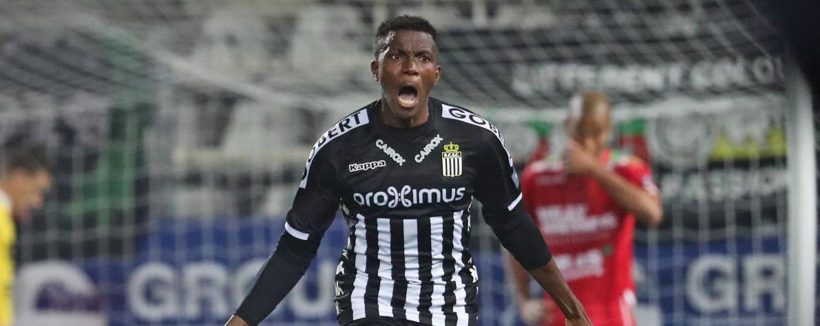 PSG, Man U scout Sporting Charleroi’s Victor Osimhen
