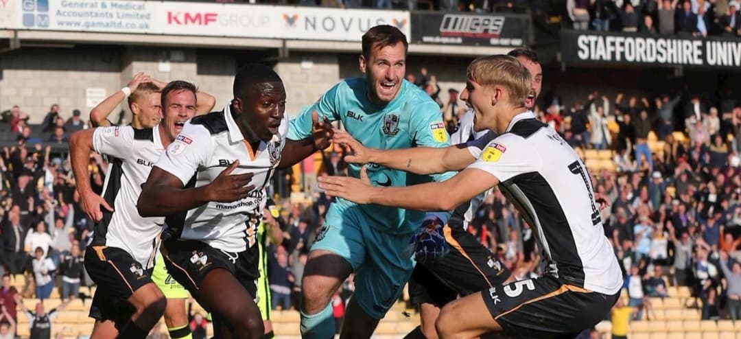 Boreham Wood’s striker Idris Kanu dubbed a ‘Rising Starlet’