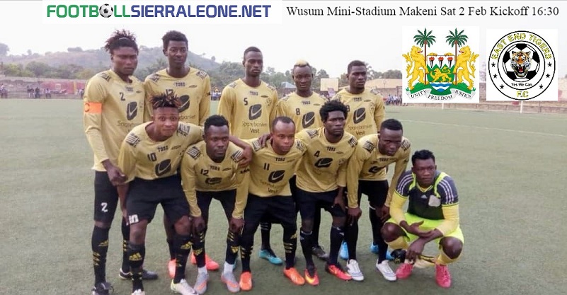 East End Tigers coach Mansaray eyes victory over Military team RSLAF