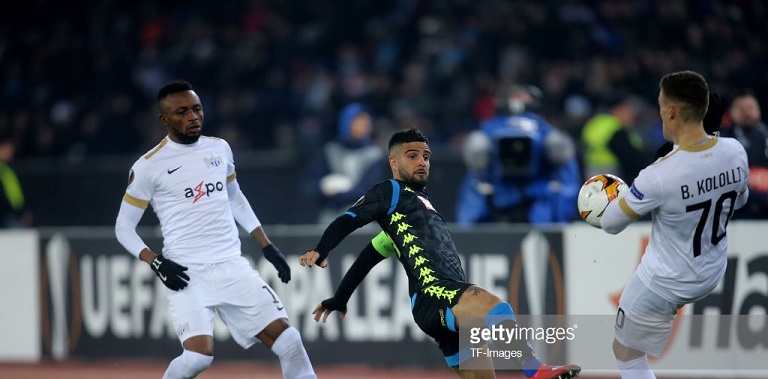 Europa League: Napoli ease past Bangura’s Zurich