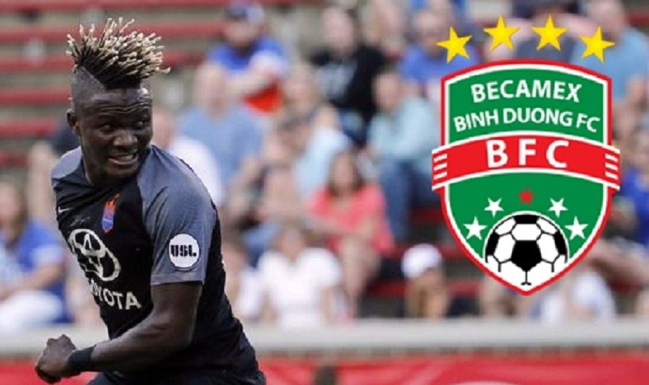 Victor Mansaray to make V- League debut with Becamex Binh Duong