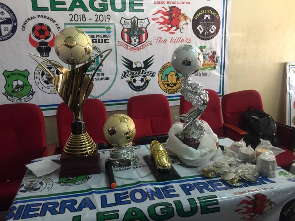 Sierra Leone Premier League unveils grand champions trophy