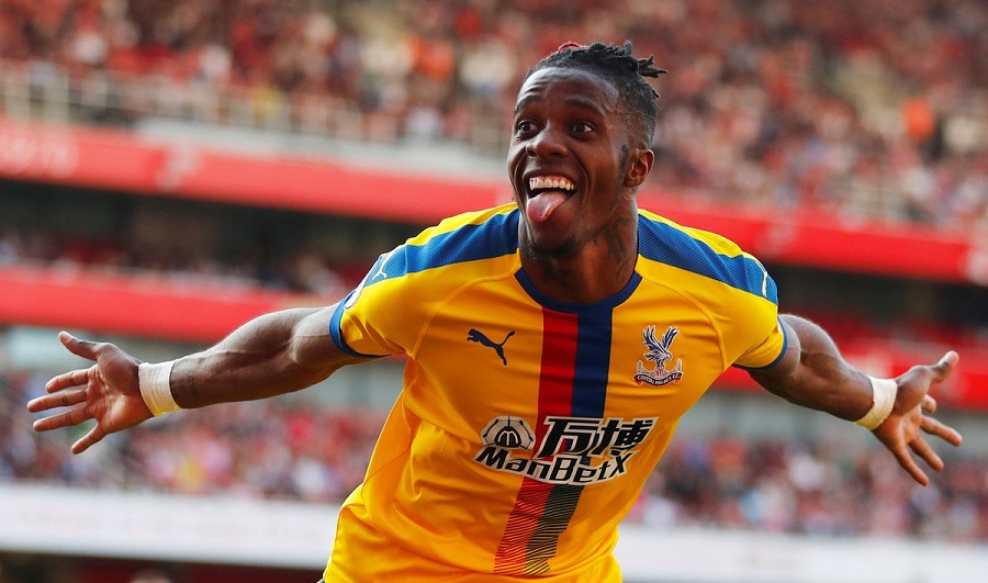 Ivorian Wilfried Zaha helps Crystal Palace beat Arsenal