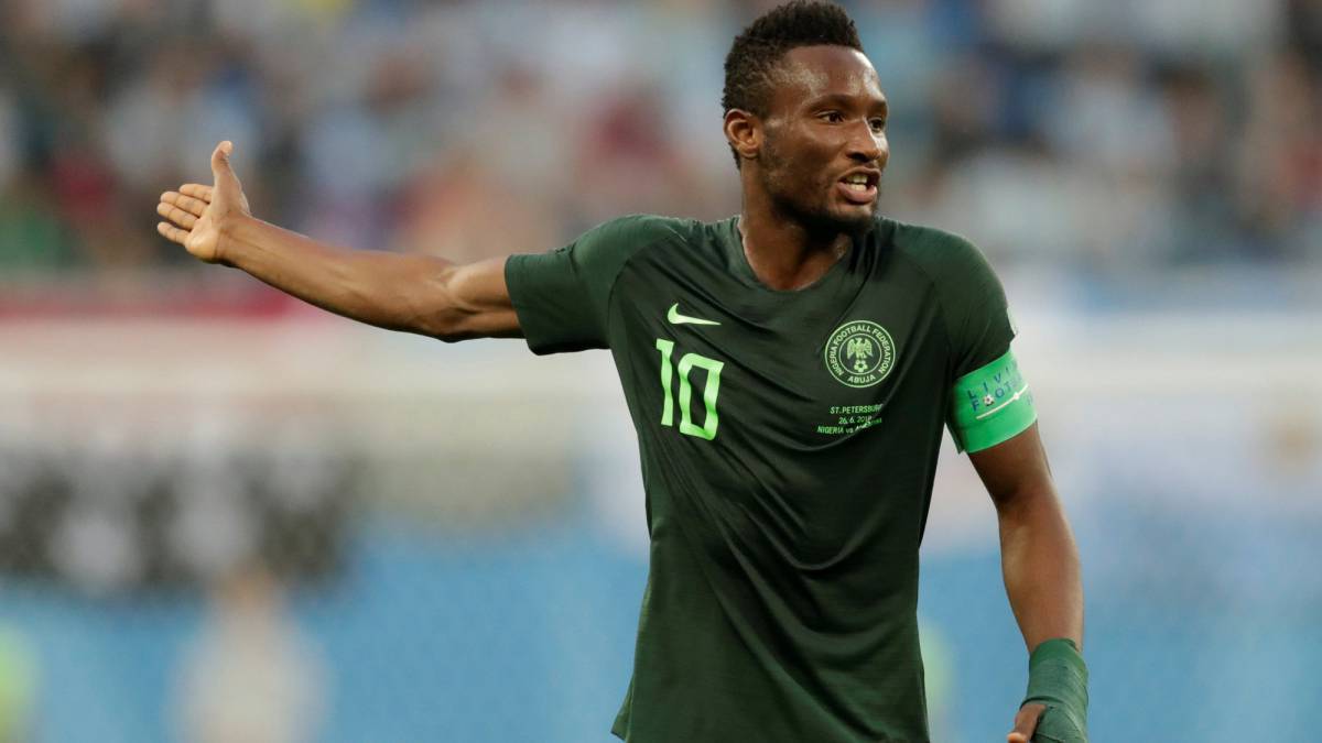 Experienced midfielder Obi Mikel named in Nigeria Afcon squad