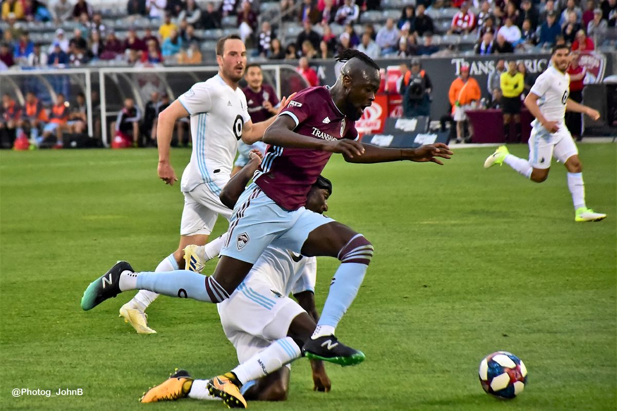 Rapids’ striker Kamara named in MLS Team of the Week