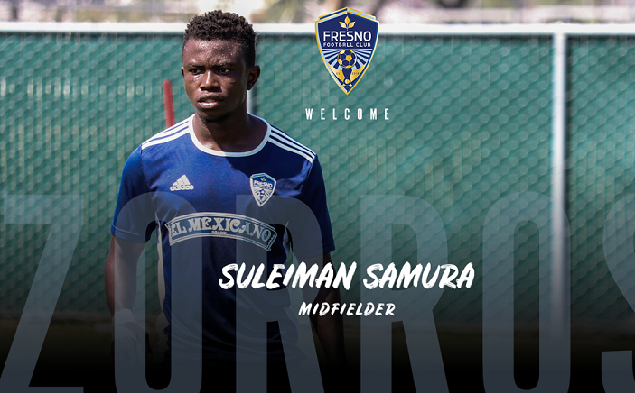 Midfielder Suleiman Samura pens first Pro-contract