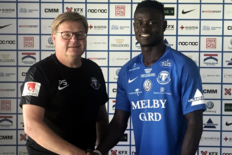 Swedish Superettan side Trelleborgs FF sign Musa Tombo