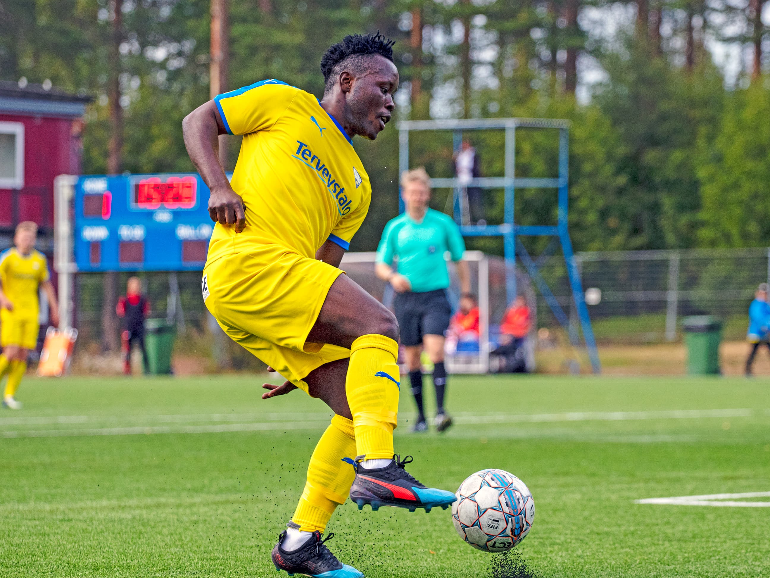 Three goals in three games for Abdul Sesay in Finland