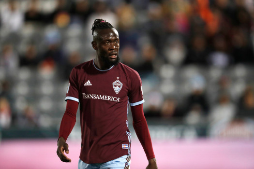 Kei Kamara sent off in Rapids Colorado’s 2-0 defeat