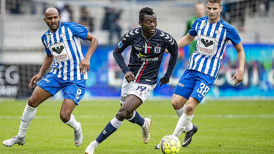 Striker Bundu takes tally to five in Danish Superliga