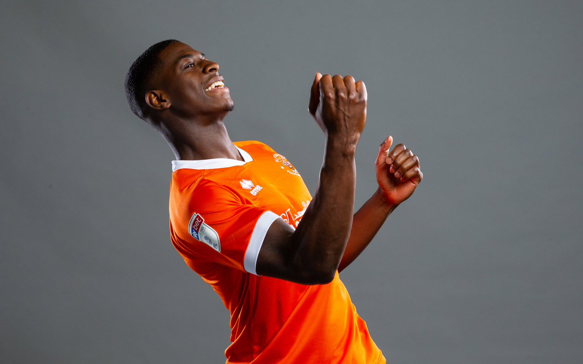 Blackpool striker Sullay Kaikai’s goal delight