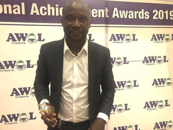 John Keister wins AWOL Sports Personality of the Year 2019