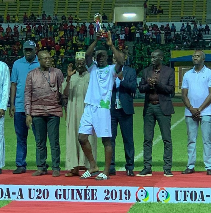 Suffian Kalokoh wins WAFU U20 top scorer award
