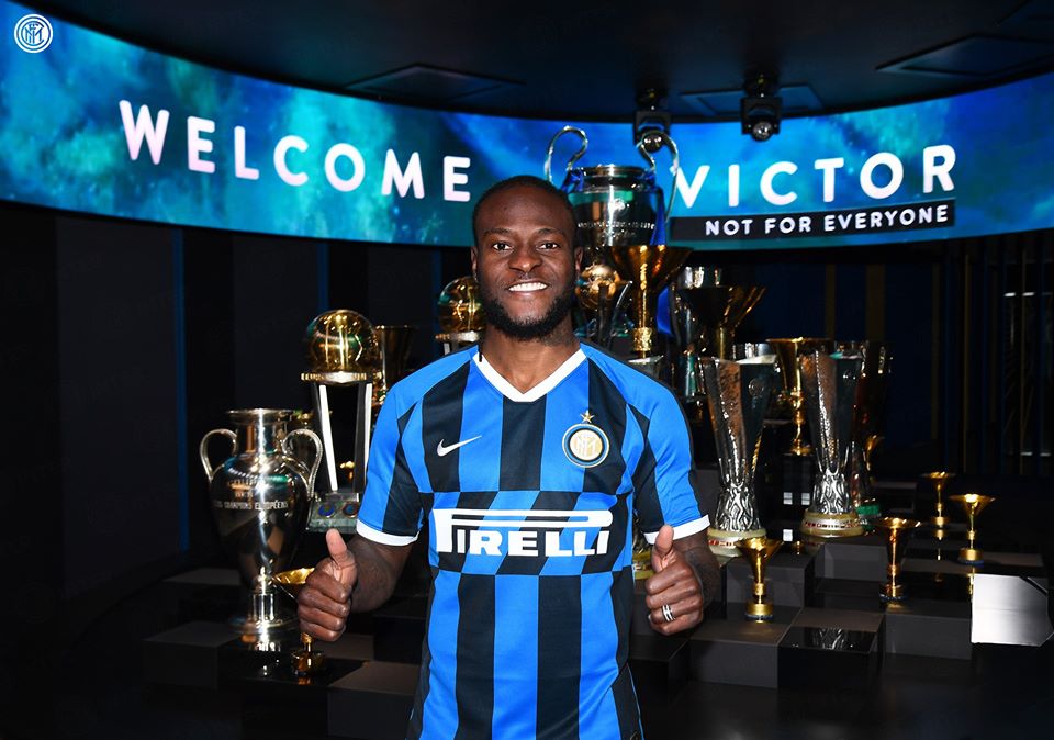 Nigerian Victor Moses delighted after joining Inter Milan