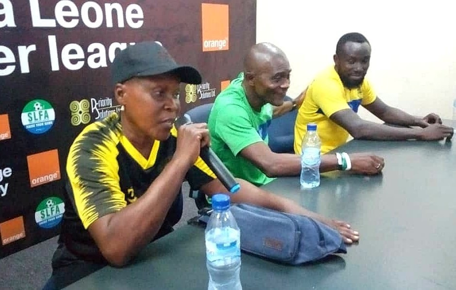 Conteh becomes first woman coach to win Sierra Leone top-tier match