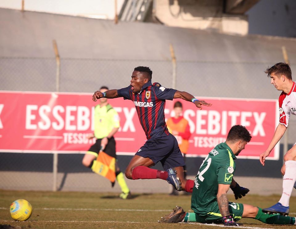 Kargbo continues fine form in Serie C with another goal