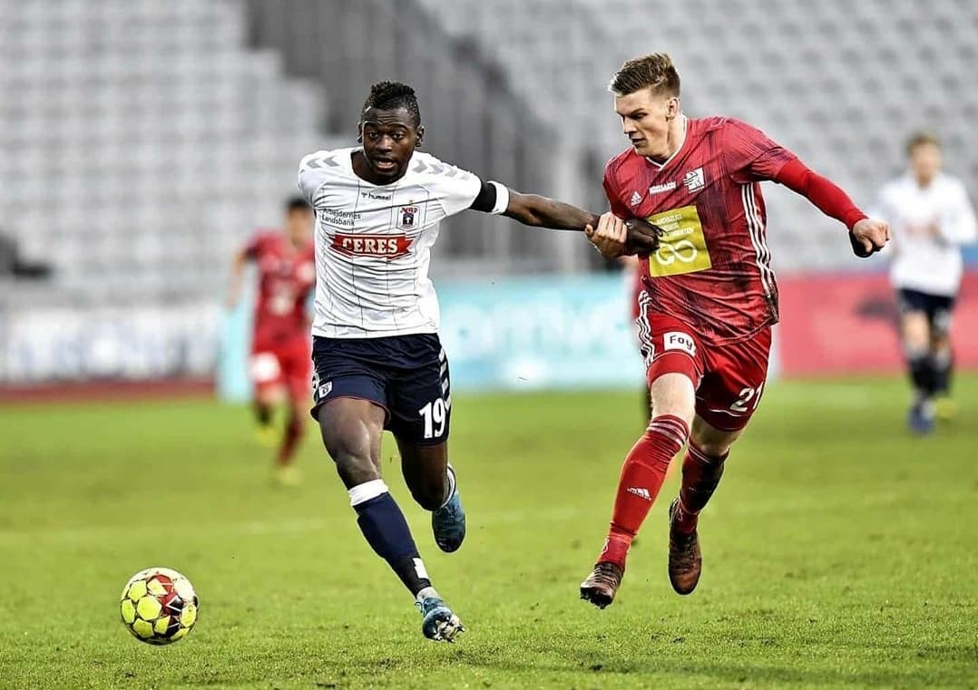 Striker Bundu nets brace in Danish Cup quarter-final tie