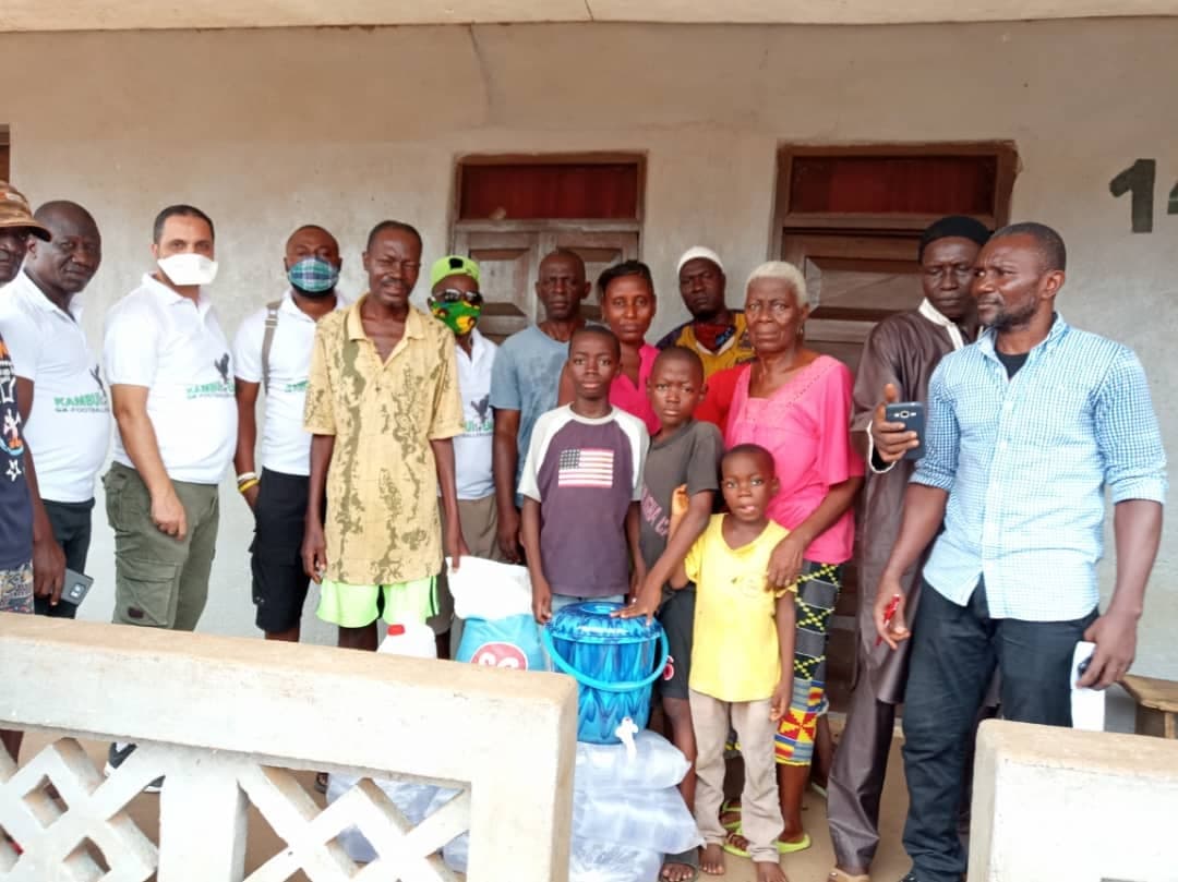 Kamboi Eagles Ex-players Association embarks on humanitarian gesture
