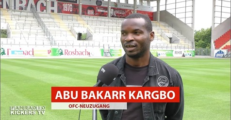 Kickers Offenbach sign former German U-19 striker Kargbo