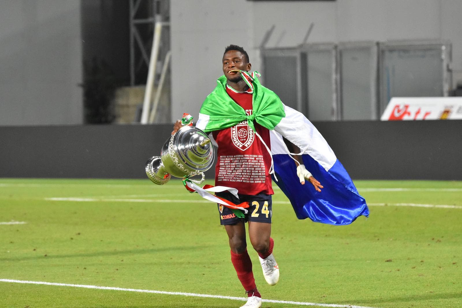 Augustus Kargbo speaks of goal & promotion delight