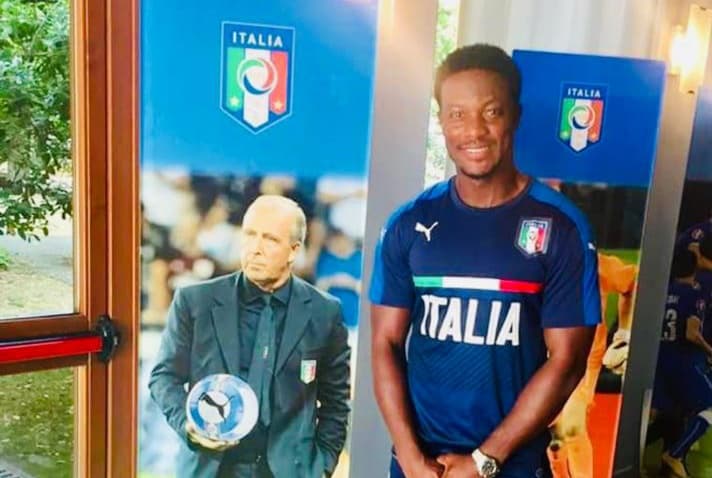 Mohamed Kallon completes UEFA Pro Licence in Italy